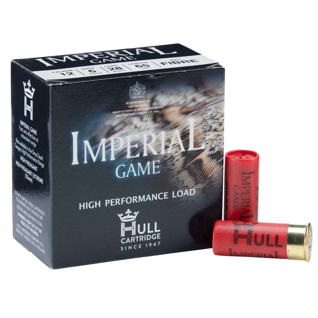 HULL CARTRIDGE 12G Imperial Game 28gr Emmett & Stone Country Sports Ltd