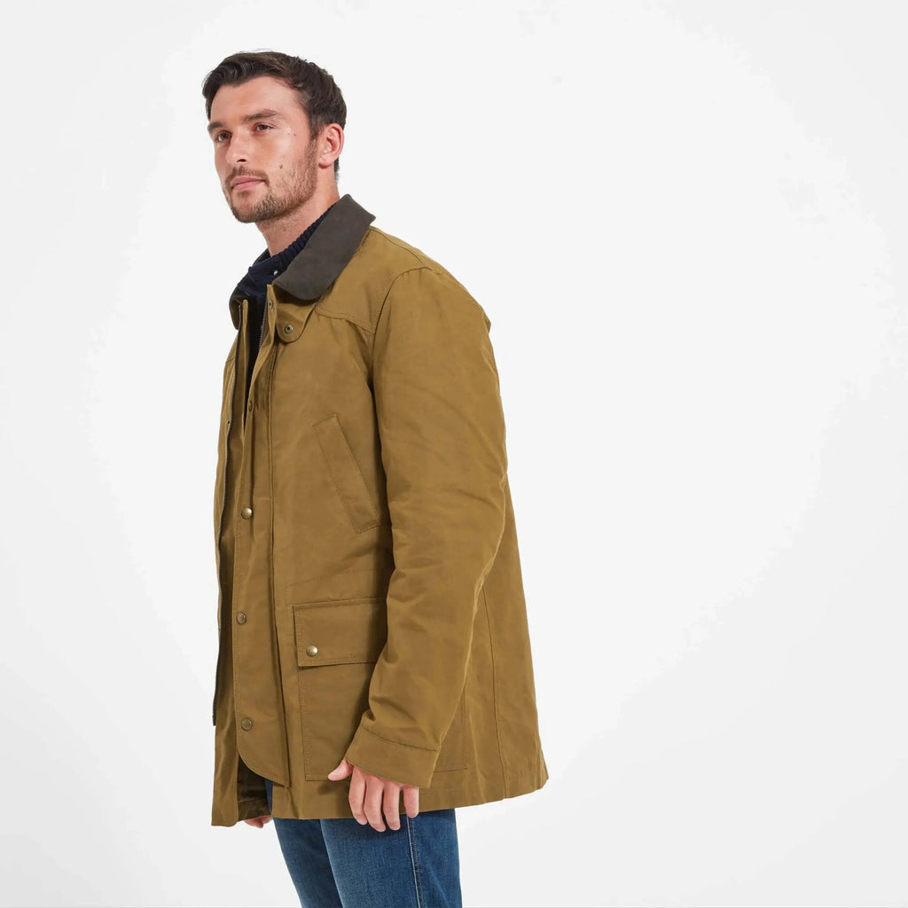 Schoffel Preston Wax Jacket in Bracken from Emmett & Stone Country