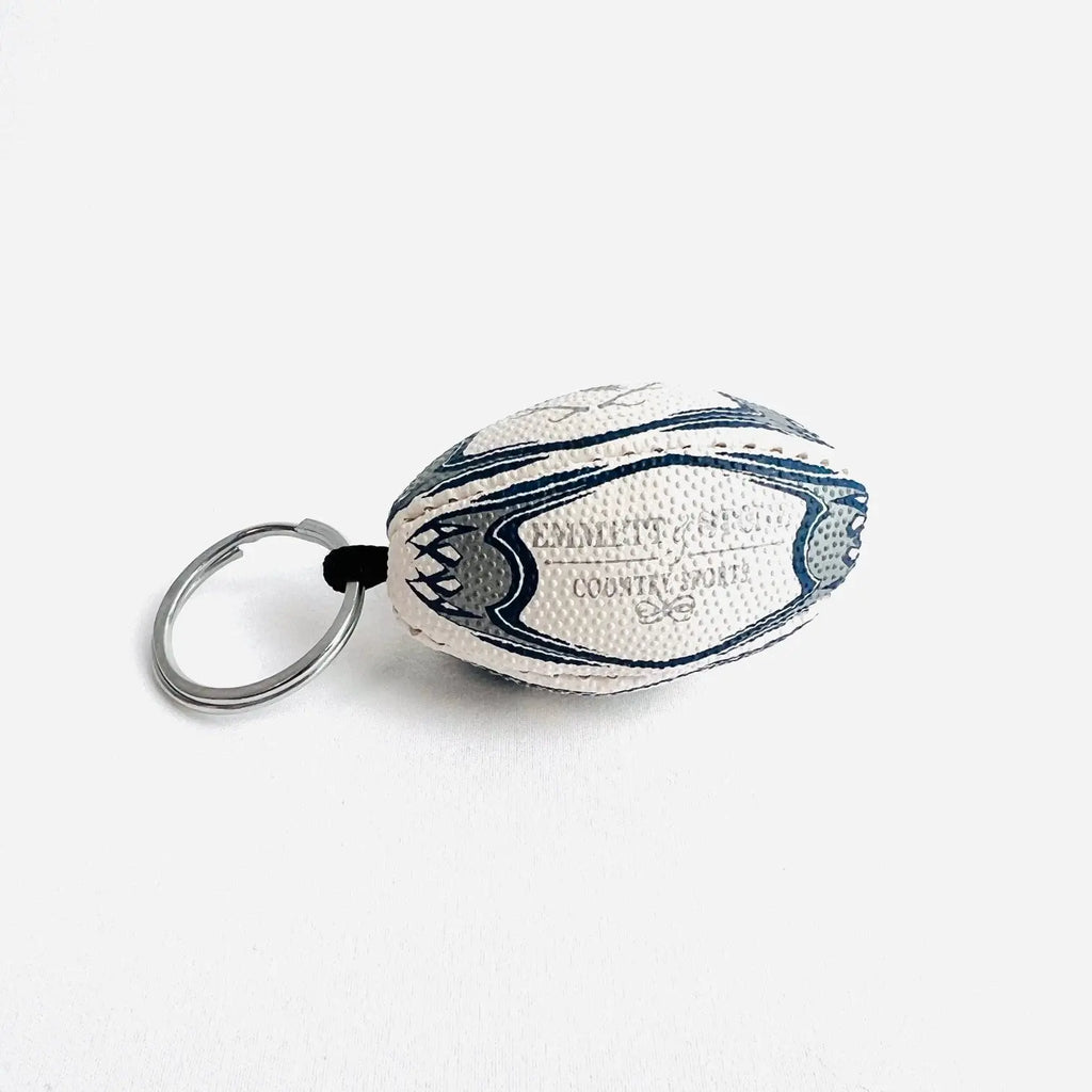 Emmett and Stone Emmett & Stone Floating Rugby Ball Key Ring Emmett