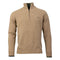 Laksen Brompton Half Zip Sweater in Camel