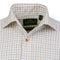 7423 Laksen Irving Cotton/Wool Shirt in Orange