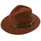Alan Paine Richmond Ladies Felt Hat in Saffron