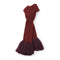 Laksen Garter Ties – Burgundy