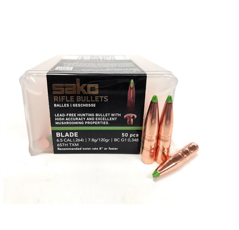 Sako 6.5 Blade Projectiles 120gr TXM