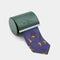 Alan Paine Ripon Silk Country Tie in Navy Blue Alan Paine Emmett & Stone Country Sports Ltd