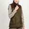 Hartwell AVA Olive Pure Wool Gilet