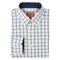 Brancaster Classic Shirt in Green & Navy Check SCHOFFEL Emmett & Stone Country Sports Ltd