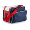 Castellani 3 Pocket Bag in White Red and Navy Blue Castellani Emmett & Stone Country Sports Ltd