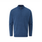 Alan Paine Falstone 1/4 Zip Windblock Sweater in Denim