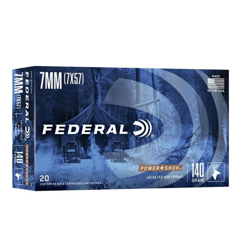 Federal 7x57 Power-Shok 140gr Speer FEDERAL Emmett & Stone Country Sports Ltd