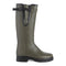 Men's Vierzonord Neoprene Lined Wellington Boots-DARK GREEN LE CHAMEAU Emmett & Stone Country Sports Ltd