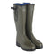 Men's Vierzonord Neoprene Lined Wellington Boots-DARK GREEN LE CHAMEAU Emmett & Stone Country Sports Ltd