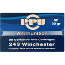 PPU .243 Winchester 90gr