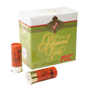 Box of 'Professional Game' shotgun shells with two shells on a white background