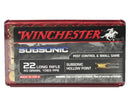 Winchester Subsonic 40gr .22LR Hollow Point