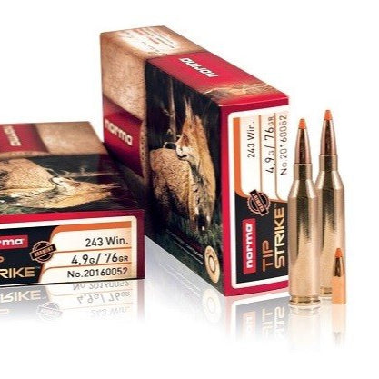 Norma TIPSTRIKE Varmint .243 Winchester 76gr