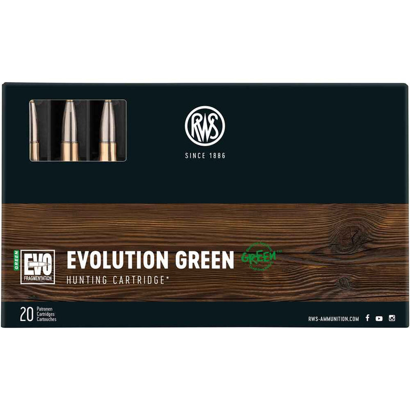 RWS 6.5 Creedmoor 93gr Evo Green