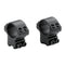 2 Piece Double Screw 1" 9-11mm Medium Match Mounts Hawke Optics Emmett & Stone Country Sports Ltd