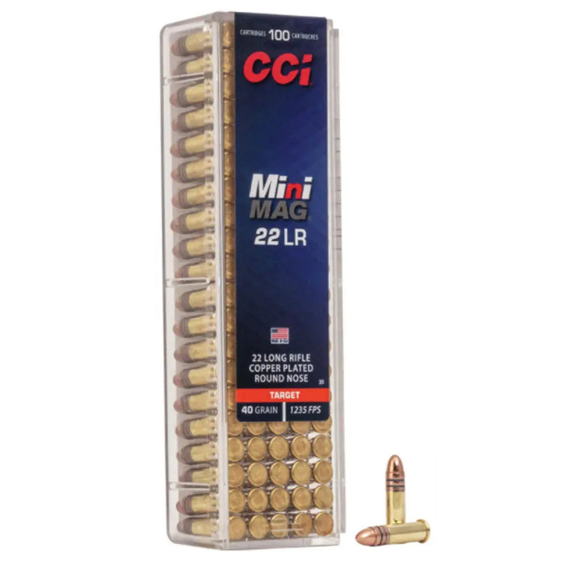 CCI Mini Mag .22LR 40gr Copper Solid CCI Emmett & Stone Country Sports Ltd
