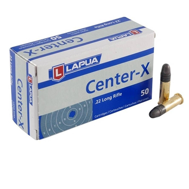 Centre-X .22LR Ammunition Lapua Emmett & Stone Country Sports Ltd