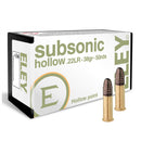 ELEY SUBSONIC HOLLOW .22LR Emmett & Stone Country Sports Ltd Emmett & Stone Country Sports Ltd