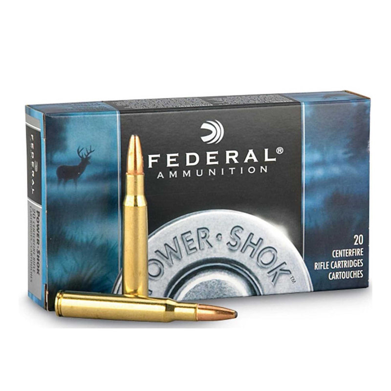 Federal Power Shok 22-250 REM 55gr Soft Point Federal Emmett & Stone Country Sports Ltd