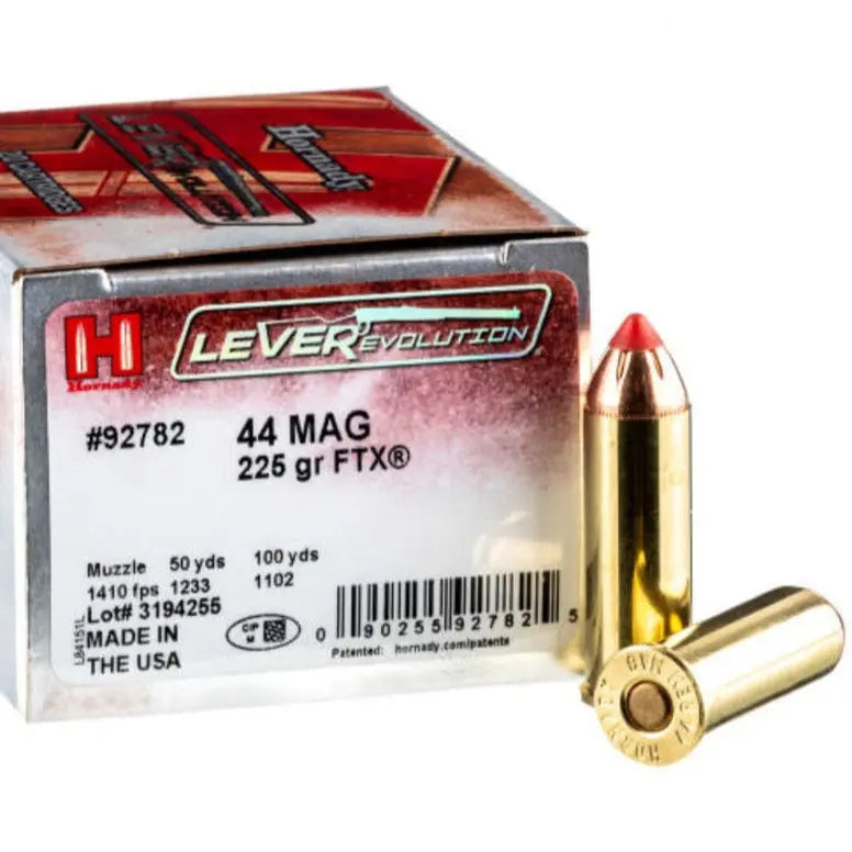 Hornady .44 MAG Hornady Emmett & Stone Country Sports Ltd