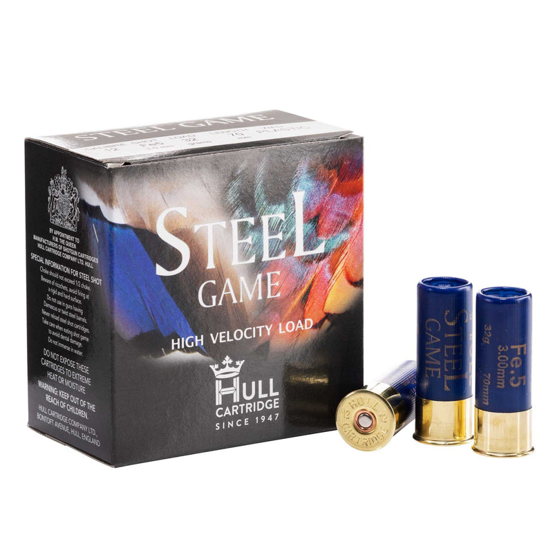 Hull STEEL GAME 24GR HULL CARTRIDGE Emmett & Stone Country Sports Ltd