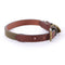 Le Chameau Cotton & Leather Dog Collar - Large - in 3 colours LE CHAMEAU Emmett & Stone Country Sports Ltd