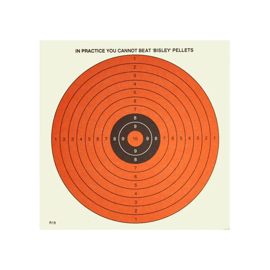 Red Paper Target Bisley Red Day-Glo Paper Targets, x50 – Emmett & Stone Country Sports Ltd