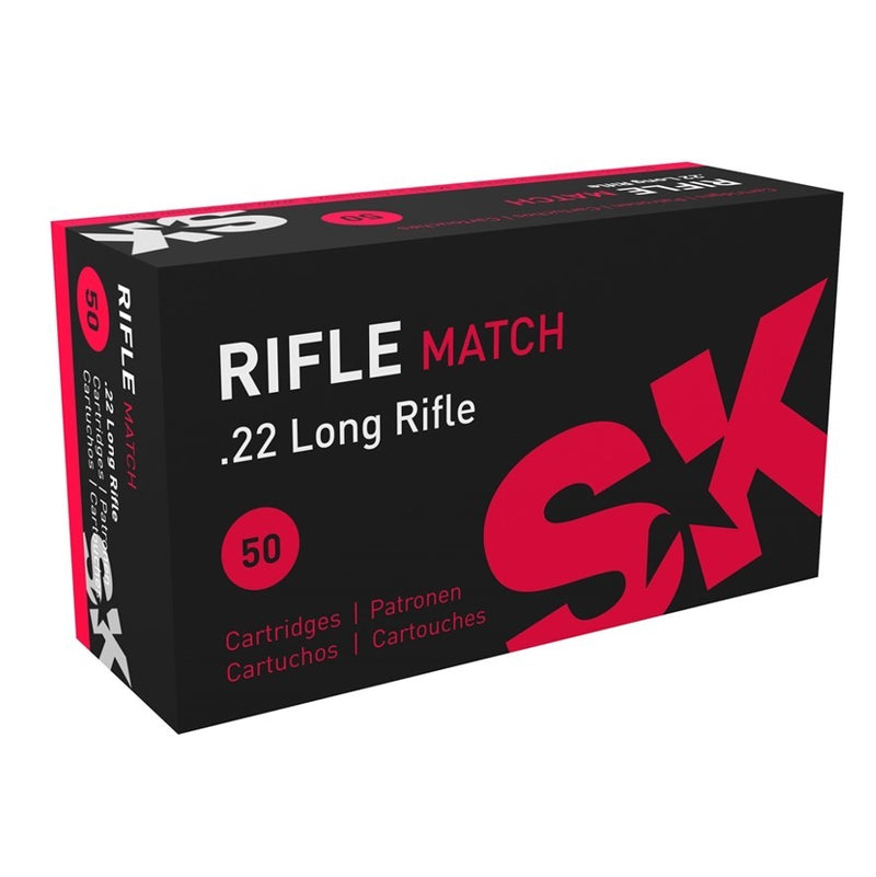 Rifle Match .22LR Ammunition SK Ammunition Emmett & Stone Country Sports Ltd